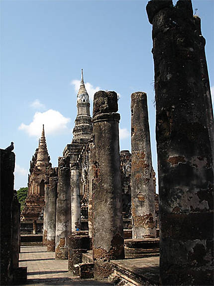 Colonnes du Wat Mahathat