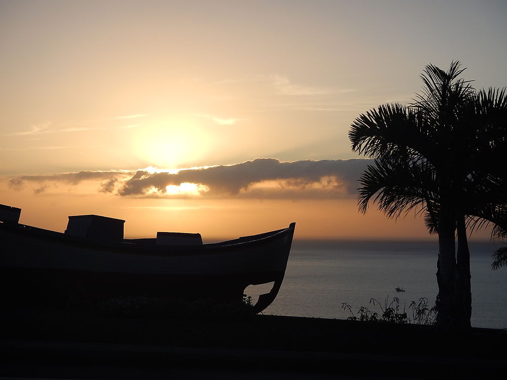 Coucher de soleil à Los Gigantes