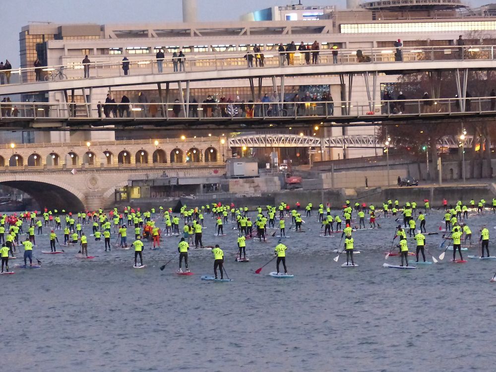 Paddle sur Seine