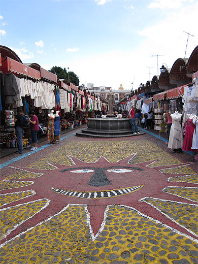 Le marché de Puebla Le marché de Puebla