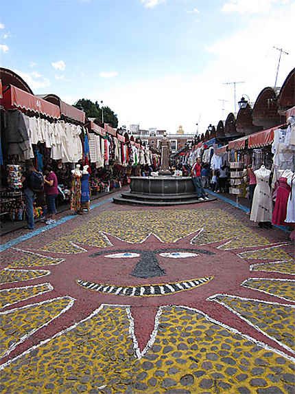 Le marché de Puebla