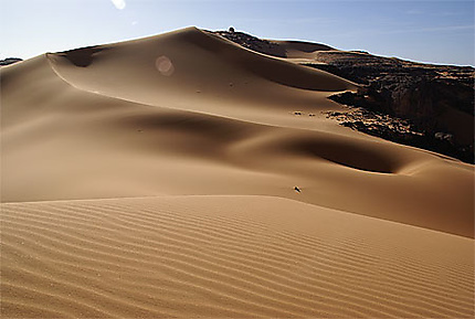 Algérie : dunes dans la Tadrart