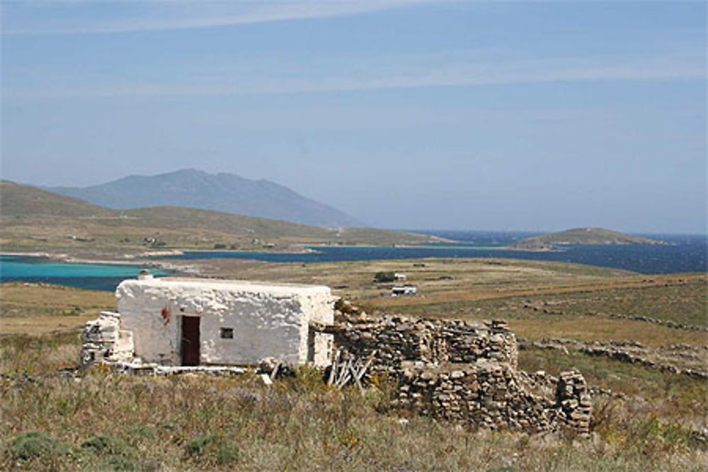 Ile voisine de Delos : ile de Rhinia