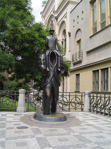 La statue de Kafka La statue de Kafka