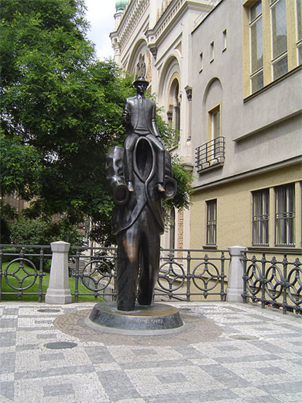 La statue de Kafka