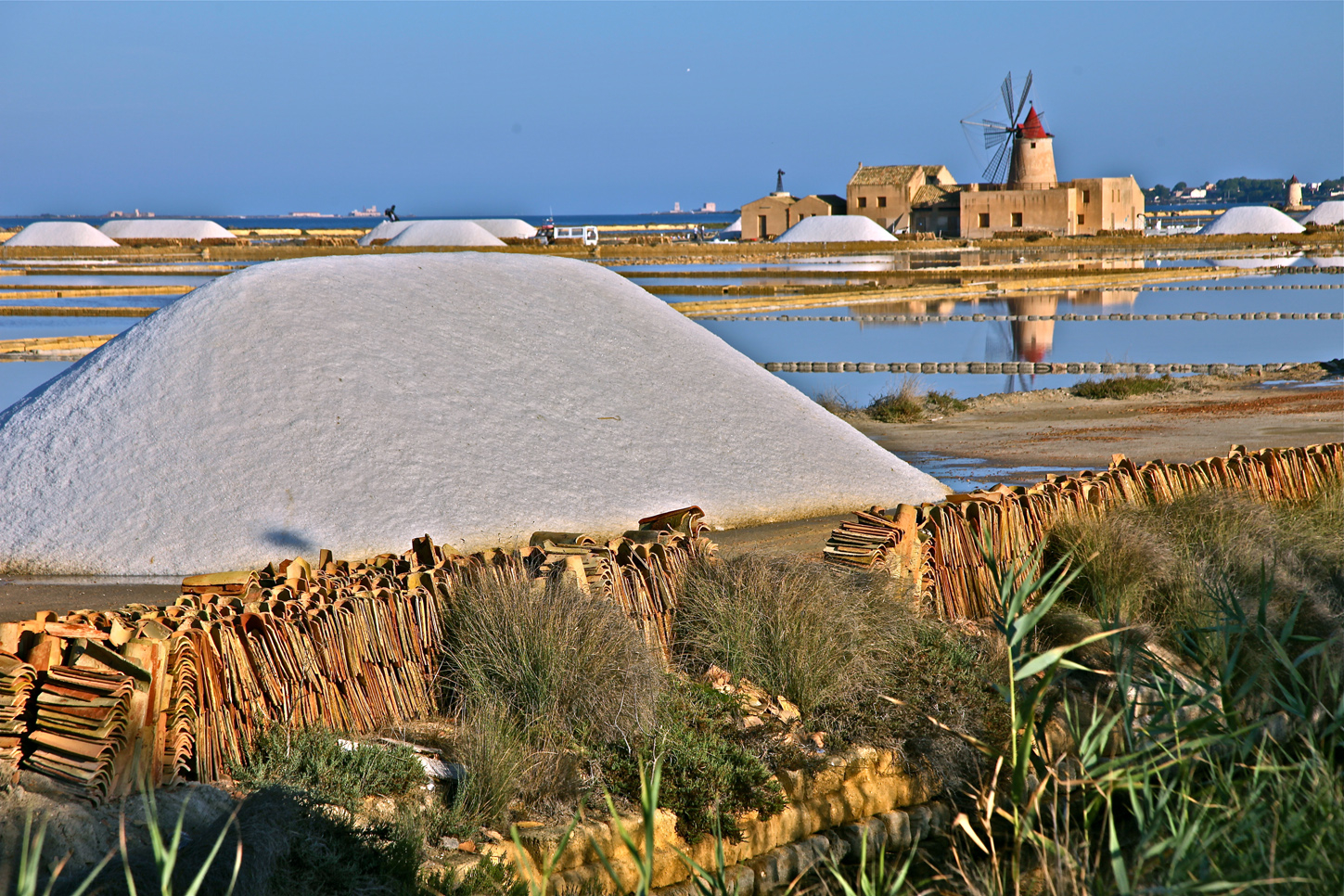 Les salines de Trapani Les salines de Trapani