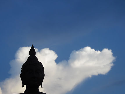 Bouddha à Nakhon Phanom, Thaïlande