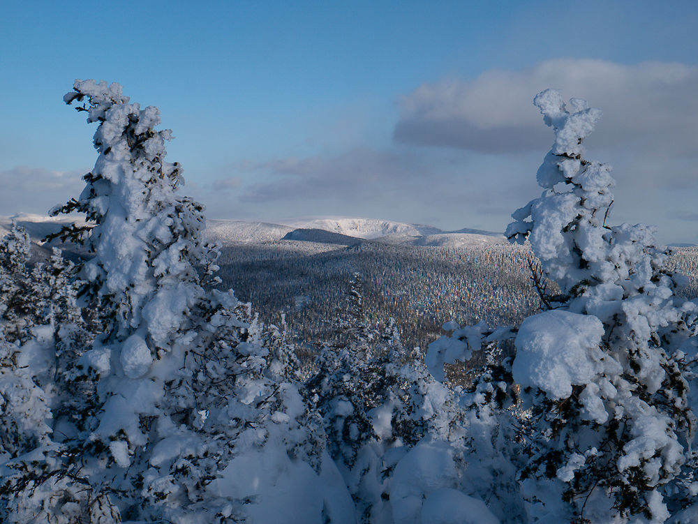 Sommets gaspésiens, Québec