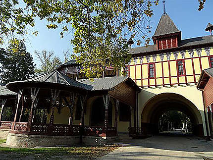 Entrée du parc, Palic