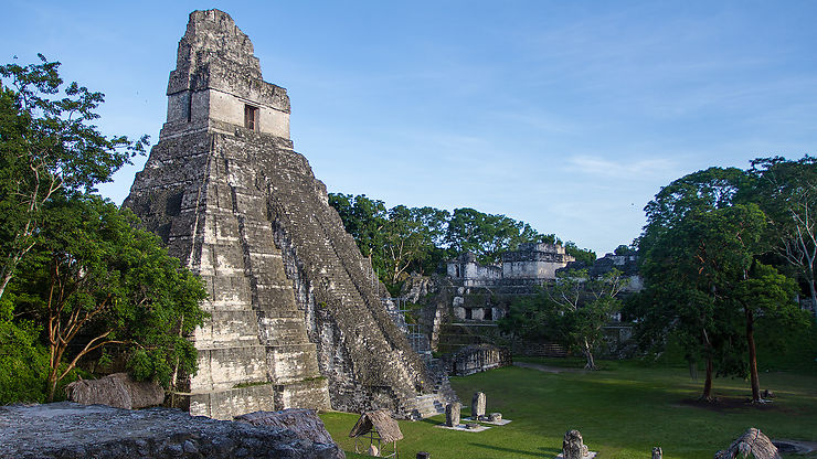 Temple du grand jaguar, Tikal – Guatemala