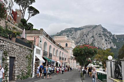Le centre de Capri