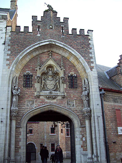 Entrée du Gruuthuse Paleis Entrée du Gruuthuse Paleis
