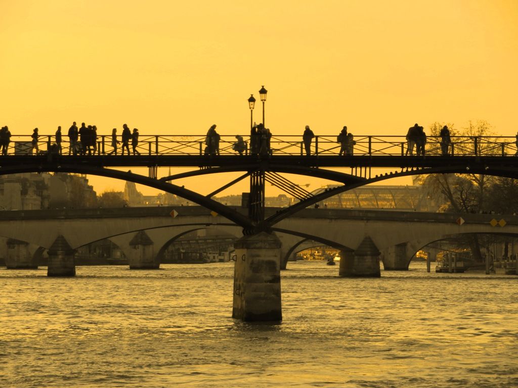 La Seine et le pont des Arts