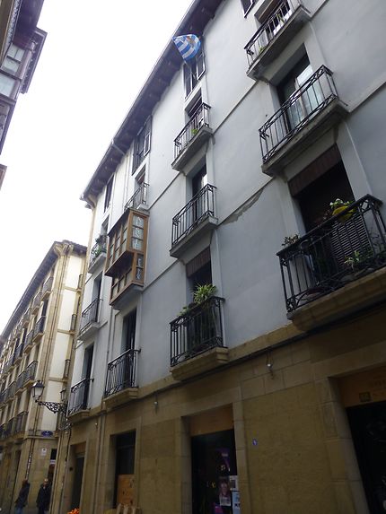 Rue du Caixo Viejo à Donostia