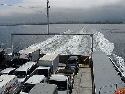 A bord du ferry