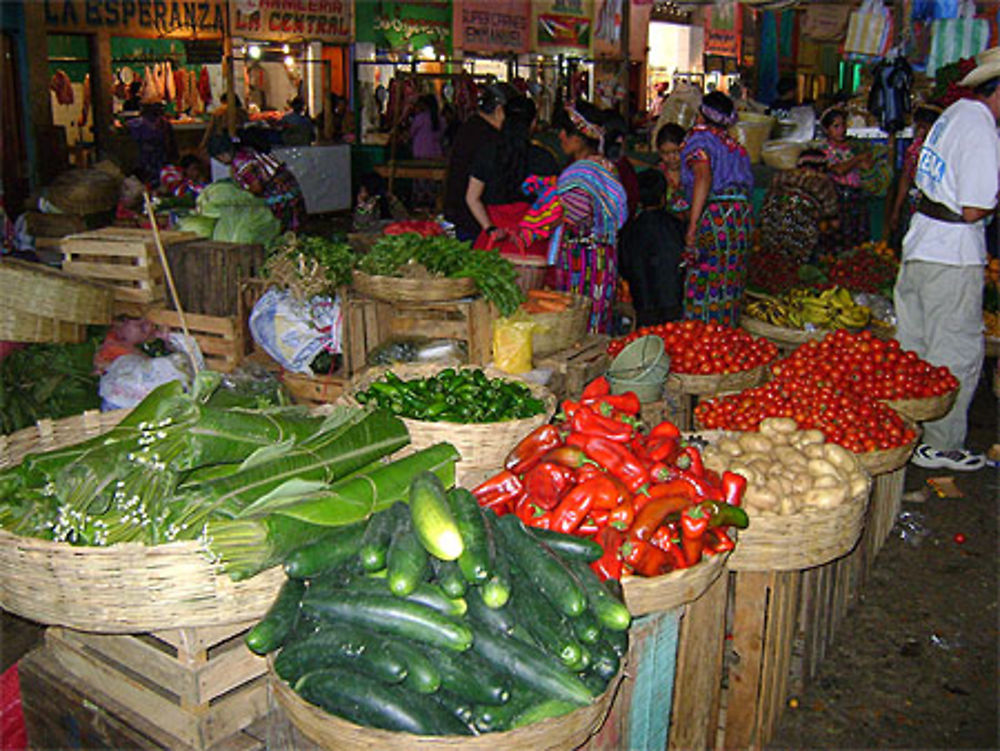 Le marché de Zunil