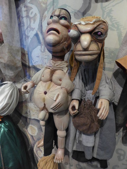 Marionnettes au musée Loutek