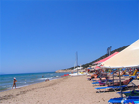 Plage d'Araxos Plage d'Araxos
