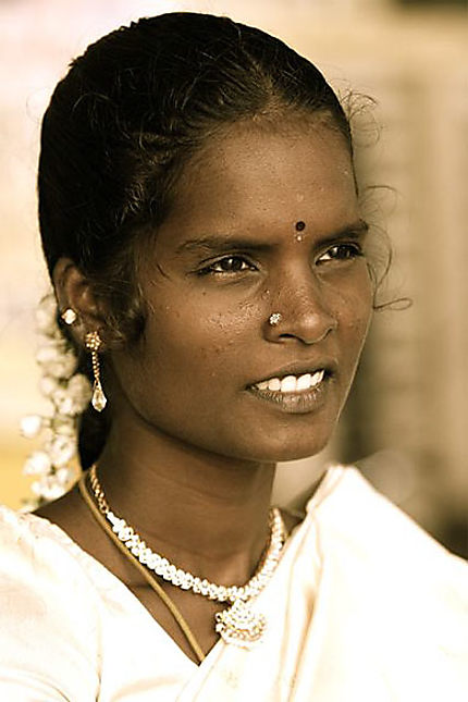 Portrait à Pondichery