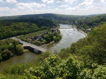 Point de vue sur la vallée de la Meuse