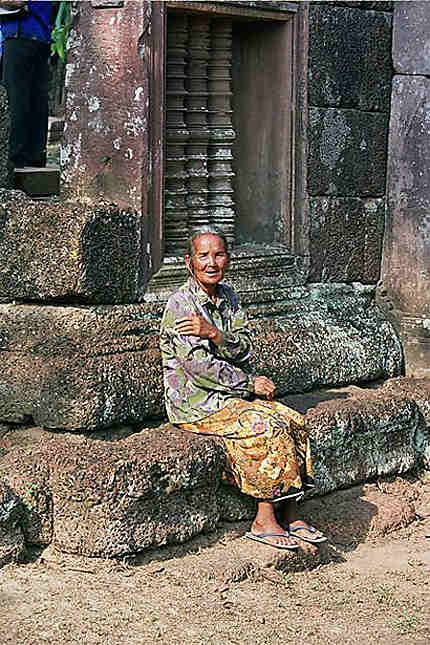 Citadelle des femmes... Banteay Srei