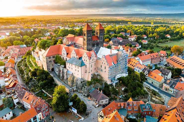 Collégiale, château et vieille ville de Quedlinburg (Saxe-Anhalt)