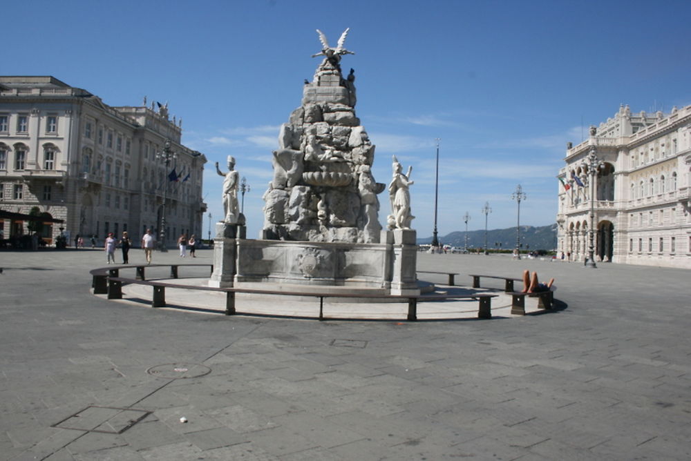 La fontaine des quatre continents