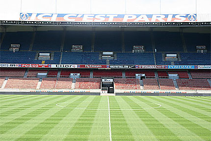 La pelouse du Parc des Princes