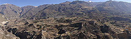 Panorama canon del Colca