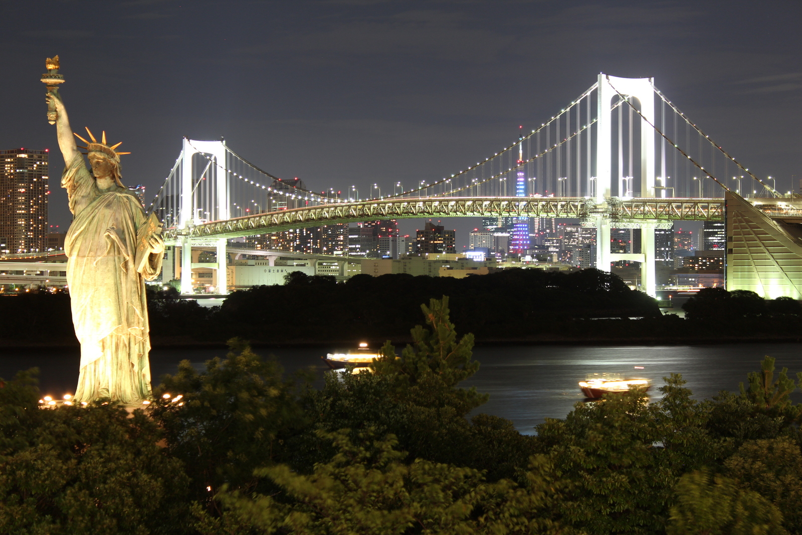 Odaiba... nuit magique Odaiba... nuit magique