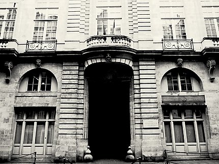 Façade de l'hôtel de Beauvais