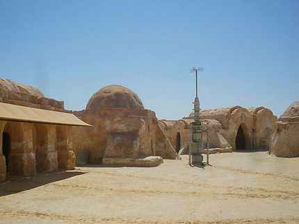 Le décor de film Starwars à Nefta, Tunisie