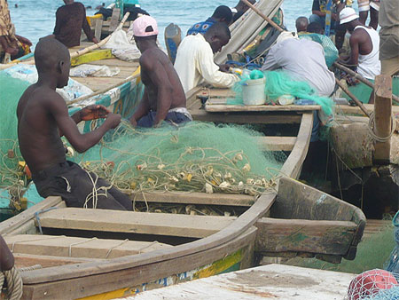 Activité de pêcheurs Activité de pêcheurs