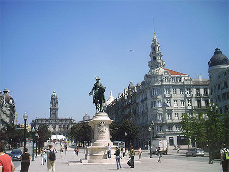 Statue de Don Pedro IV