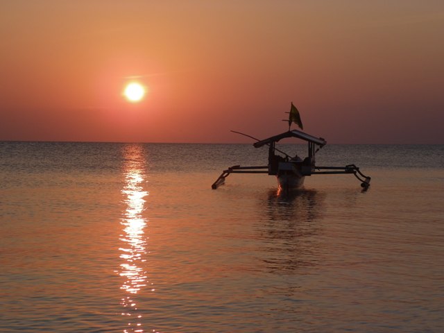 Coucher de soleil à Selayar Coucher de soleil à Selayar