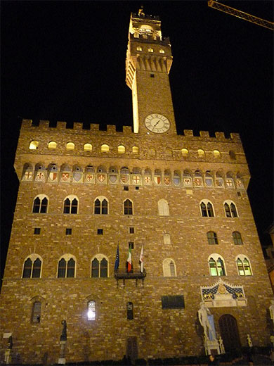 Le Palazzo Vecchio et son beffroi Le Palazzo Vecchio et son beffroi