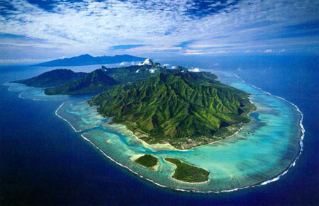 L'île de Moorea L'île de Moorea