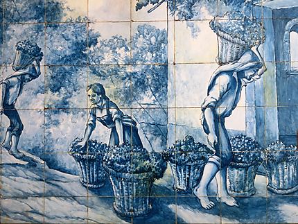 Azulejos au musée du vin