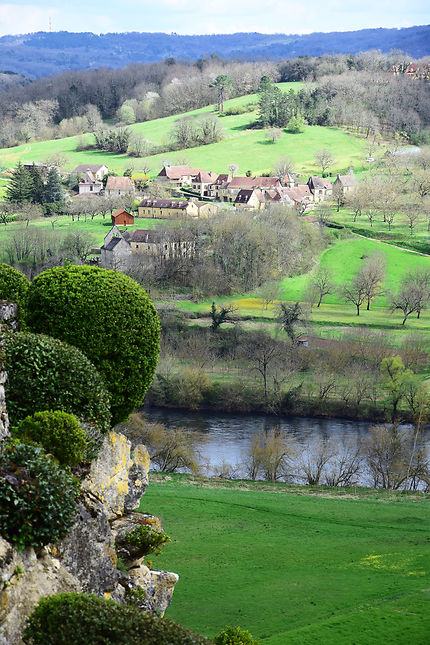 La Dordogne depuis les jardins de Marqueyssac