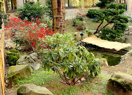 Maison du Japon et son jardin 