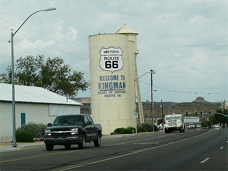 Arrivée à Kingman Arrivée à Kingman