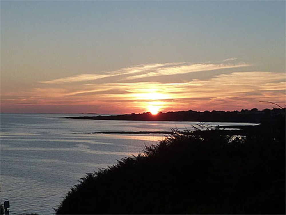 Coucher de soleil Moelan sur Mer