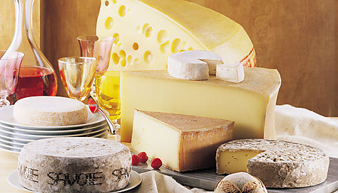 Les routes des fromages en France
