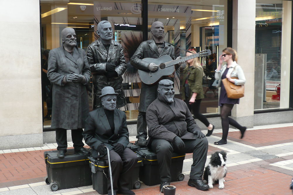 Artiste de rue Grafton Street