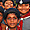 Groupe d'enfants Mahabalipuram