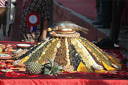 Samaya Baji offert à la Fête de KUMARI