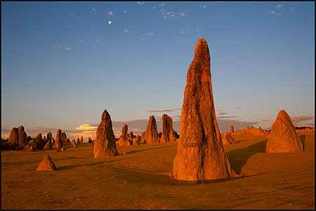 Le désert des Pinnacles Le désert des Pinnacles