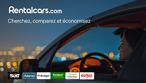 Réservez votre location de voiture avec Rentalcars.com