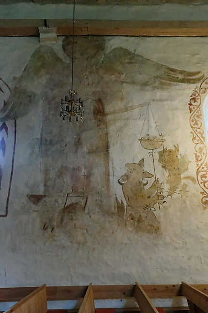 Fresques à Kinsarvik