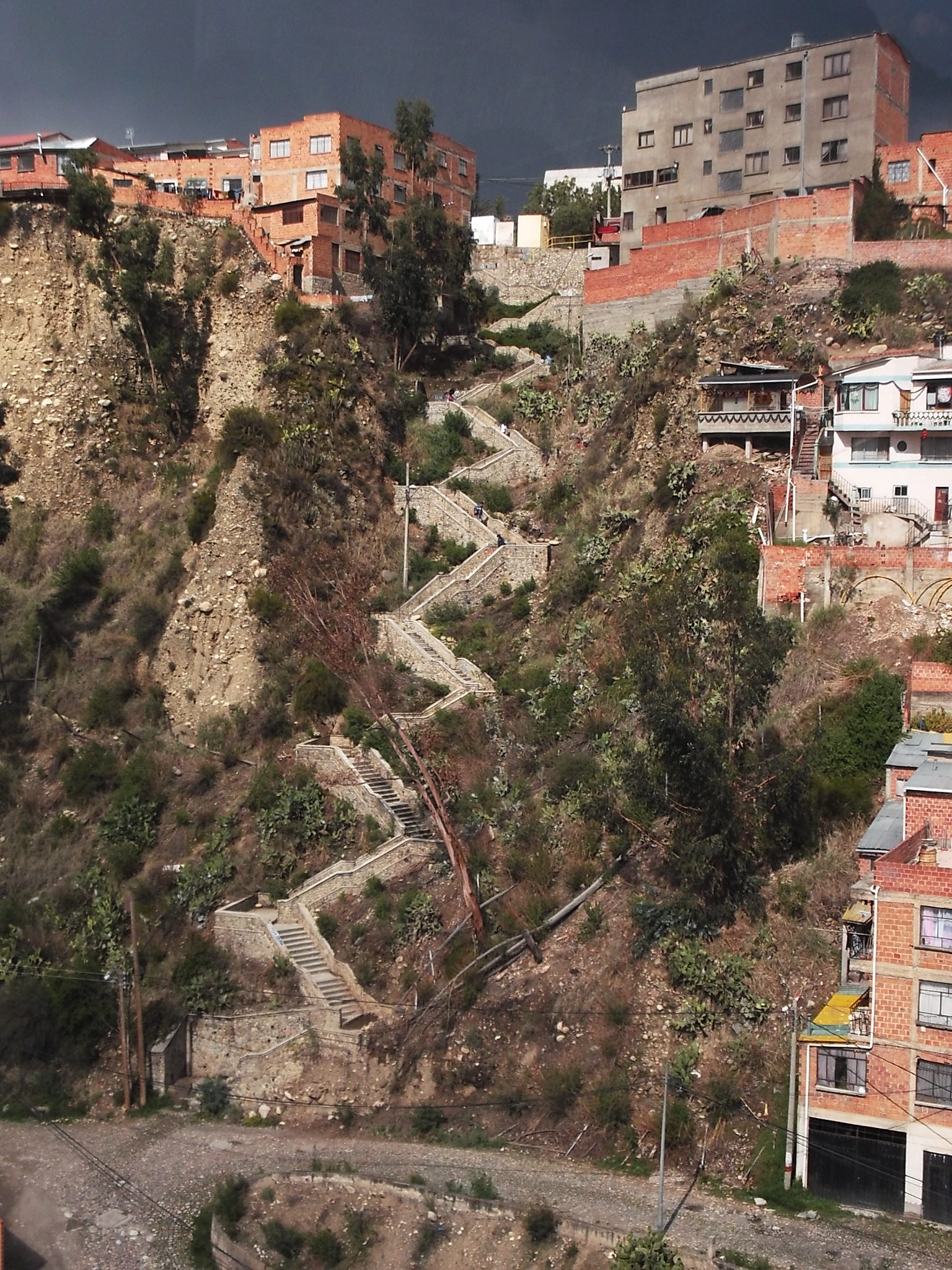 Escalier à La Paz Escalier à La Paz